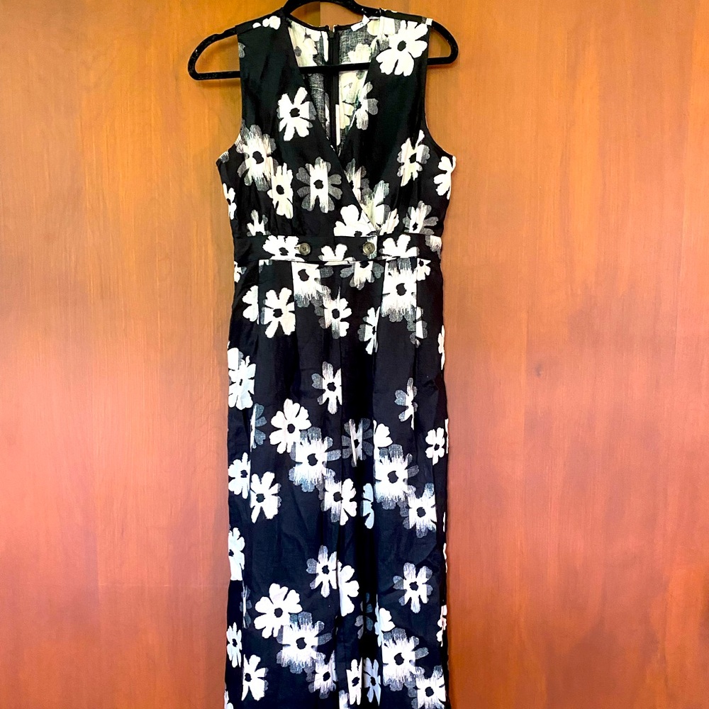 NWT Madewell Linen Floral Jogger